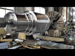 बड़े सीएनसी मोल्ड प्रसंस्करण सीमेंट शफ्ट ग्रावेल क्रशर शफ्ट खदान शफ्ट रोल शफ्ट विशेष आकार का शफ्ट